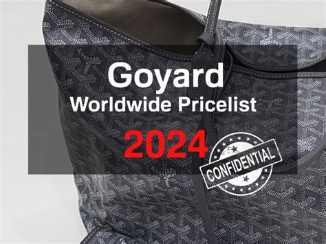 goyard store in japan|Goyard Japan price 2024.